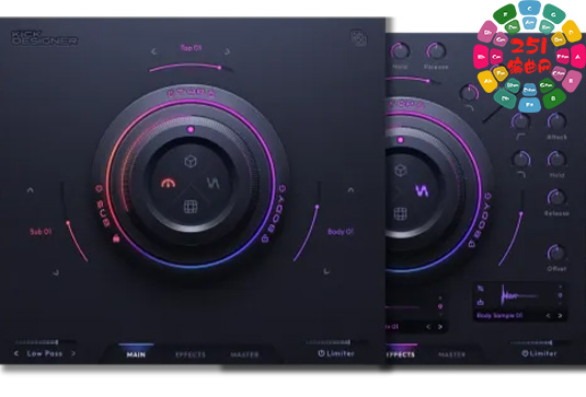 电子底鼓音源-Ava Music Group Kick Designer v1.2.0-251编曲网