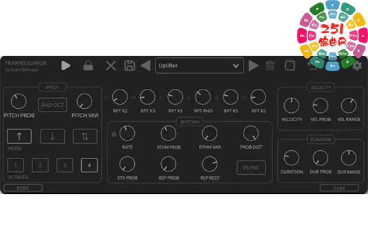 混沌琶音器 Axart Labs ChaosArp v1.3.2 Win-251编曲网