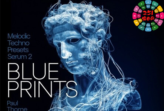 蓝图保罗・索恩的 Serum 2 旋律科技舞曲音色包 Black Octopus Sound Blueprints Melodic Techno for Serum 2 by Paul Thorne-251编曲网