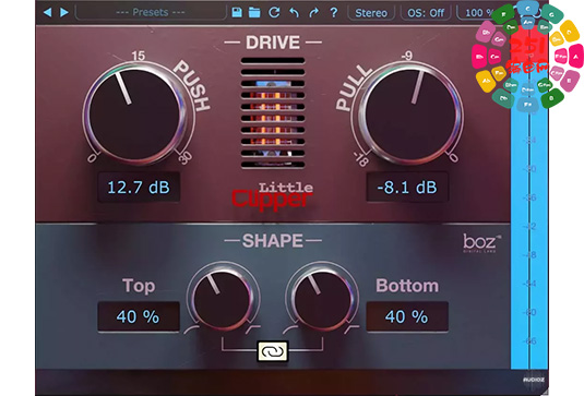 削波量 Boz Digital Labs Little Clipper 2 v2.0.6 R2R-251编曲网