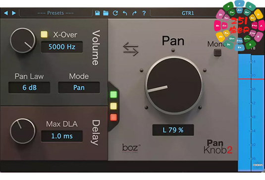 让声场摆位更自然 Boz Digital Labs Pan Knob v2.1.1-251编曲网