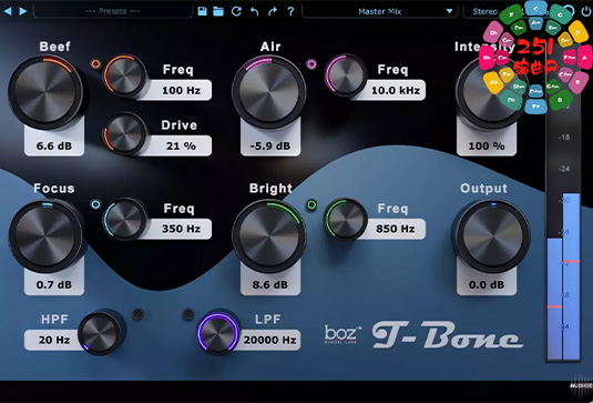 均衡器 Boz Digital Labs T-Bone 2 v2.1.0-251编曲网