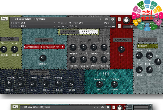 缝纫机音源 Cinesamples Sew What-251编曲网