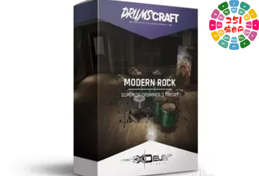 SD3预设 Develop Device Modern Rock Superior Drummer 3 Preset [Synth Presets]-251编曲网
