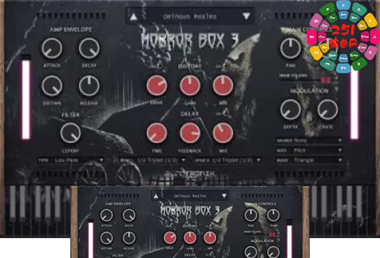 恐怖音效盒 3 Electronik Sound Lab HORROR BOX 3 v3.0.1-251编曲网