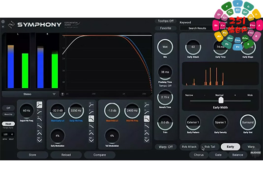 先进混响插件 Exponential Audio Symphony v3.2.0 Mac-251编曲网