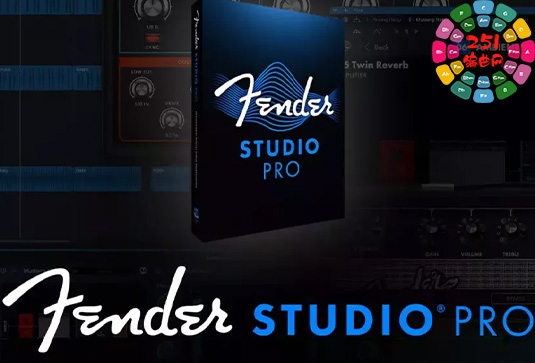 音乐制作宿主软件 Fender Studio Pro 8 v8.0.2-251编曲网