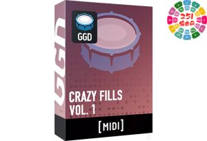 架子鼓加花MIDI文件 GetGood Drums GGD Crazy Fills Vol.1 Midi Pack-251编曲网