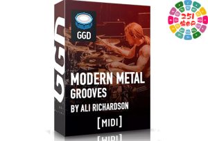 现代金属MIDI音色包 GetGood Drums Modern Metal Midi Pack-251编曲网