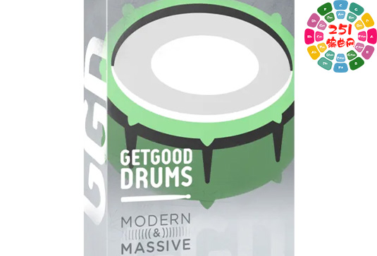 GGD现代宽宏鼓 GetGood Drums Modern and Massive Pack-251编曲网