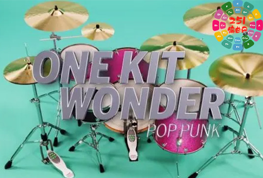 GGD流行朋克鼓音色库 GetGood Drums One Kit Wonder Pop Punk-251编曲网