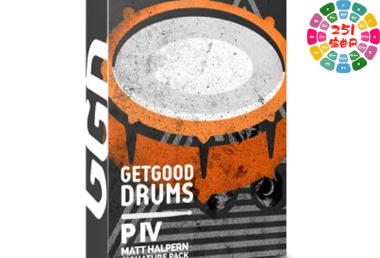 GGD马特·哈尔彭鼓 GetGood Drums P IV Matt Halpern Signature Pack-251编曲网