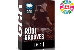 鼓手鲁迪律动MIDI文件 GetGood Drums Rudi Groove Midi Pack-251编曲网