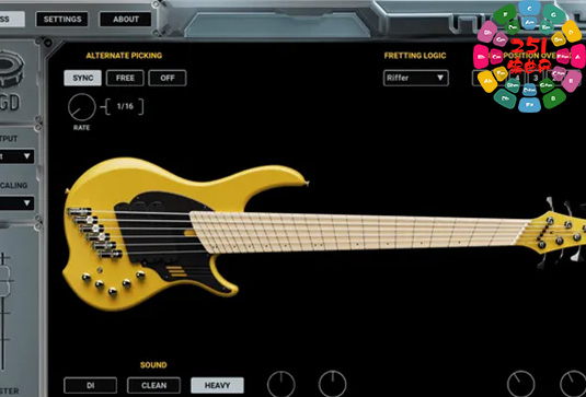 GGD诺利贝斯音色 GetGood Drums The Nolly Bass Library-251编曲网