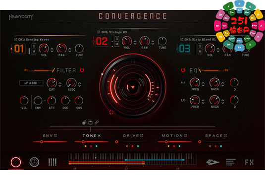 现代配乐LOOP音源 Heavyocity Convergence v1.0.1-251编曲网