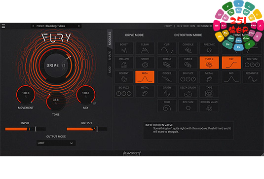 失真效果器 Heavyocity Fury v1.1.3-251编曲网