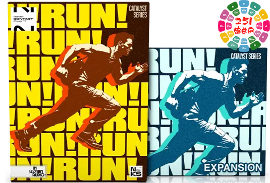 打击乐循环音源 In Session Audio RUN! Incl Expansion-251编曲网