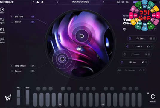 多引擎电子合成器 Minimal Audio Current v2.1.1-251编曲网
