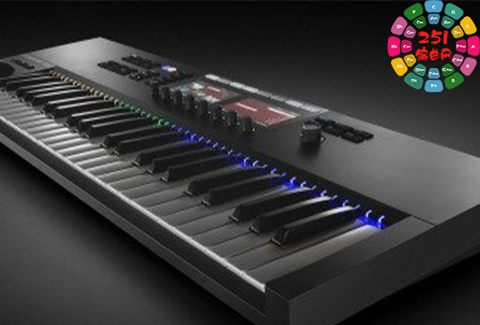 MIDI键盘控制器 Native Instruments Komplete Kontrol v3.5.3-251编曲网
