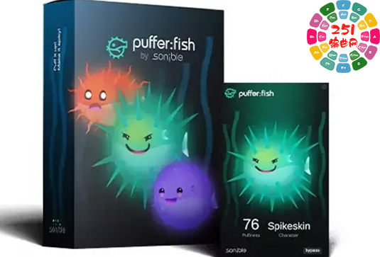 傻瓜式饱和度插件 Sonible Puffer Fish v1.0.1-251编曲网
