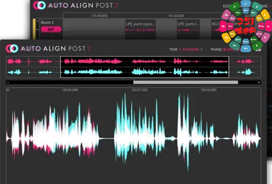 麦克风延迟同步相位校正 Sound Radix Auto-Align Post v2.0.1 Win-251编曲网
