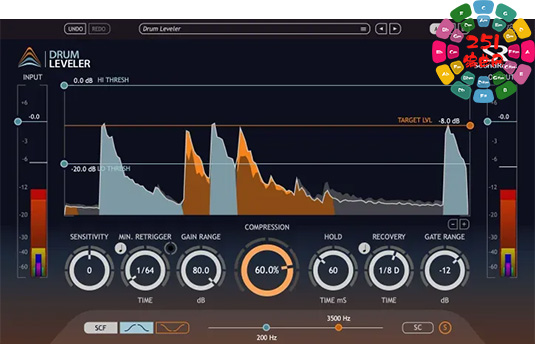 专业鼓效果插件 Sound Radix Drum Leveler v1.2.1&v1.1.1-251编曲网