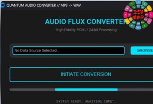量子音频转换器 Tekadministrators Quantum Audio Converter MP3 to WAV v1.0 Win-251编曲网