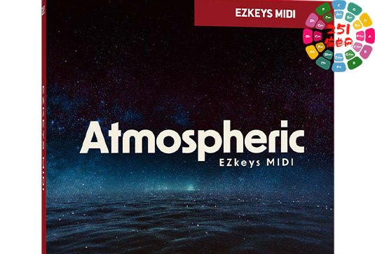 EZ钢琴MIDI素材包 Toontrack Atmospheric EZkeys MIDI v1.0.0-251编曲网