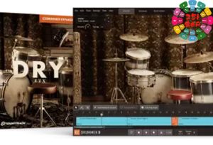Toontrack 鼓音源扩展 Toontrack Dry EZX v1.0.0 (SOUNDBANK)-251编曲网