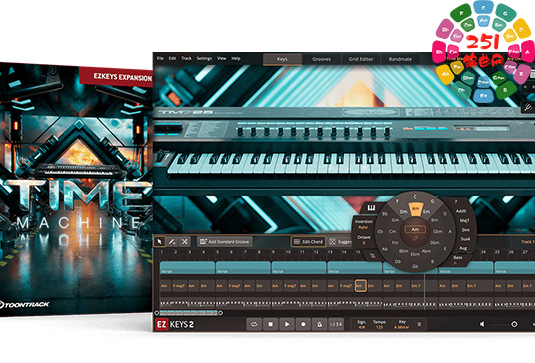 EZ钢琴扩展音色库 Toontrack Time Machine EKX v1.0.0-251编曲网