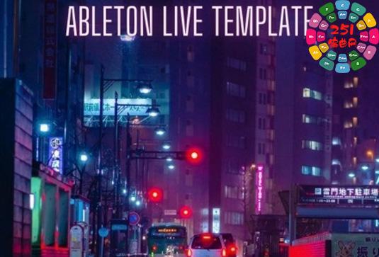 深夜深邃浩室舞曲Ableton 工程模板 Innovation Sounds Deep Night Deep House Ableton Template [DAW Templates]-251编曲网