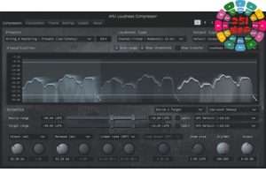 响度压缩器 APU Software APU Loudness Compressor v4.6.1-251编曲网