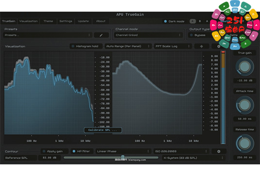 增益控制插件 APU Software TrueGain v4.6.1-251编曲网