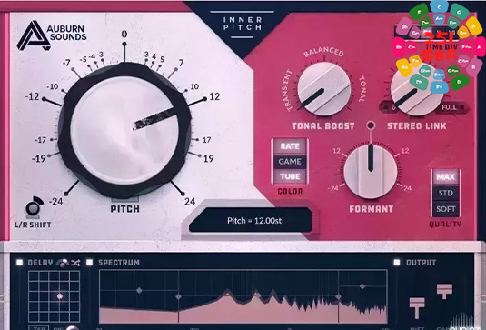 趣味十足的变调插件 Auburn Sounds Inner Pitch v2.1.0-251编曲网