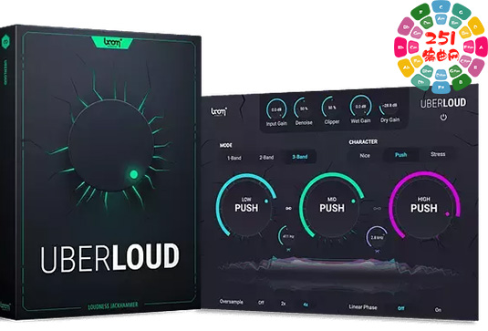 响度提升插件 Boom Library Uberloud v1.2.0 Win-251编曲网