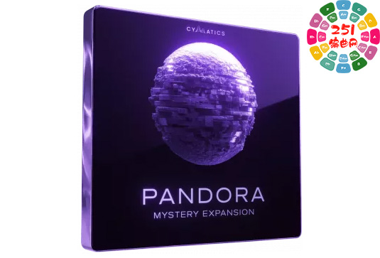 神秘采样预设包 Cymatics PANDORA Mystery Expansion WAV MIDI-251编曲网