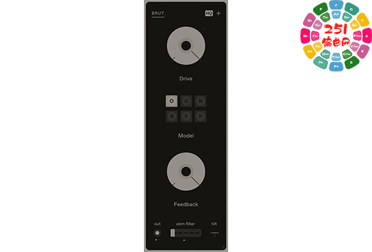 饱和效果器 Felt Instruments Brut v1.0.01-251编曲网