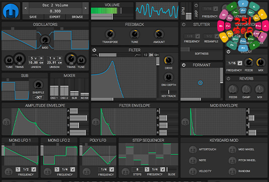 复音合成器插件 Helm v0.9.0 Win-251编曲网