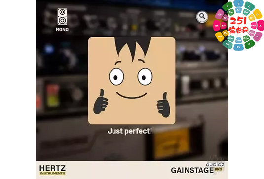 优化信号电平工具 Hertz Instruments GainStage Pro v1.0.11 Win-251编曲网