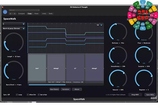MIDI效果插件 Higher Plane SpaceWalk v1.1.4 Win-251编曲网
