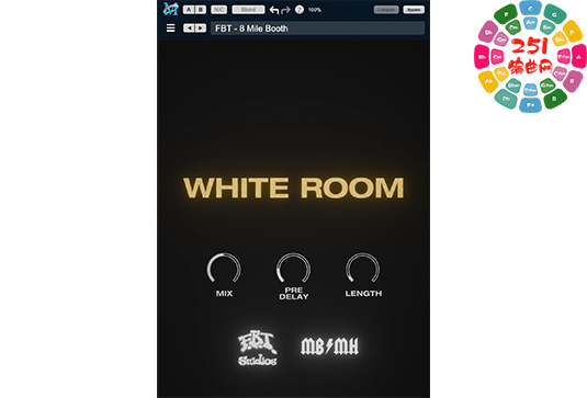 极简风混响 Metric Halo Make Believe White Room v4.1.0.264-251编曲网