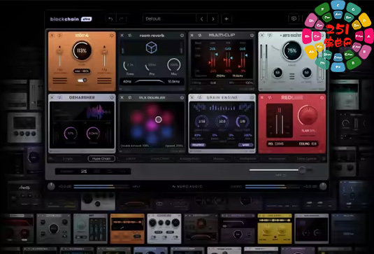 全新一代效果器宇宙 Nuro Audio Blockchain Ultra v1.1.3-251编曲网