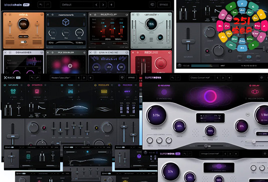 15个智能混音插件套装 Nuro Audio Effects Bundle v2026.05 Mac-251编曲网