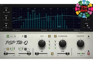现代倾斜与轮廓均衡器 PSPaudioware PSP Tilt-Q v1.0.0-251编曲网