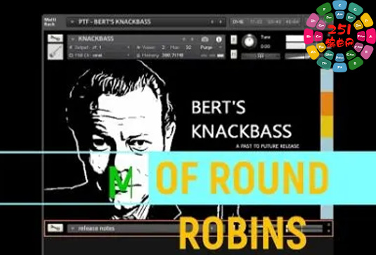 贝司音色库 PastToFutureReverbs Bert’s Knackbass For-251编曲网