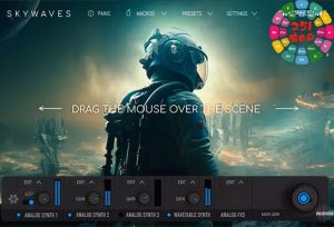 模拟电影级音景工具 Sampleson SkyWaves v1.0.4 Win-251编曲网