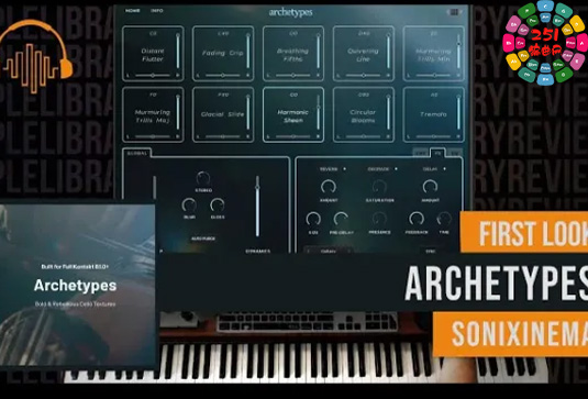 艺术家大提琴音源 Sonixinema Archetypes-251编曲网