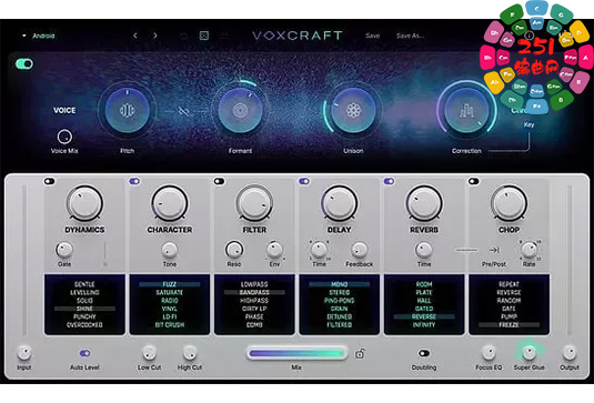 人声处理器 UJAM VOXCRAFT v1.0.0-251编曲网