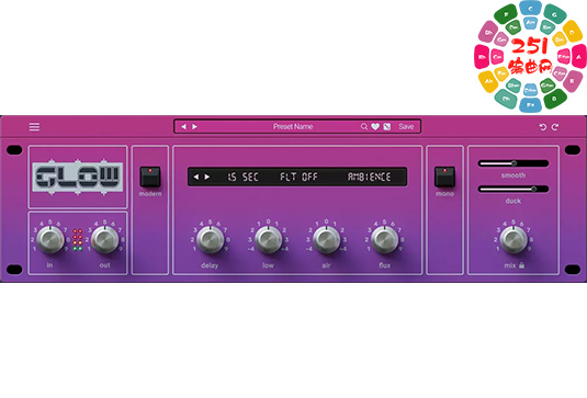 复古混响效果器 Wave Alchemy Glow v1.2.1-251编曲网