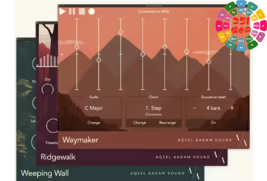 4套插件套装 Aqeel Aadam Sound Plugin Bundle v2026.01 MacOS-251编曲网